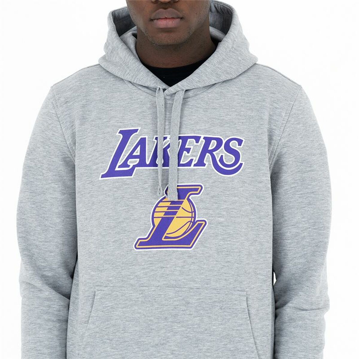 Unisex huppari New Era LA Lakers Harmaa