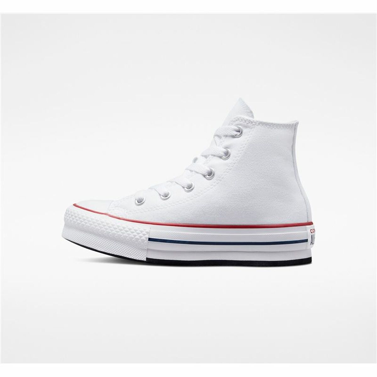 Lasten rennot kävelykengät Converse All-Star Lift High Valkoinen