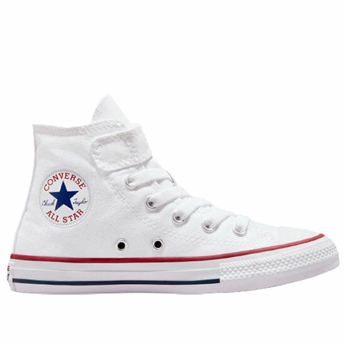 Lasten urheilukengät Converse All Star Easy-On high Valkoinen