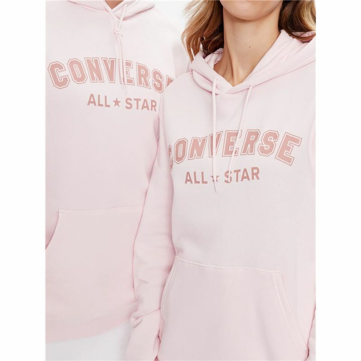 Unisex huppari Converse Classic Fit All Star Single Screen Vaaleanpunainen