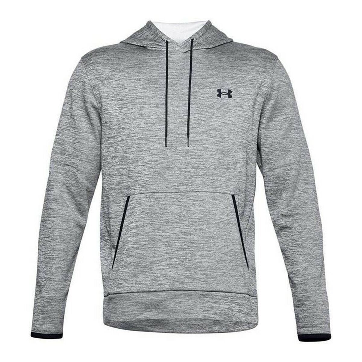 Miesten huppari Under Armour Fleece Twist Tumman harmaa