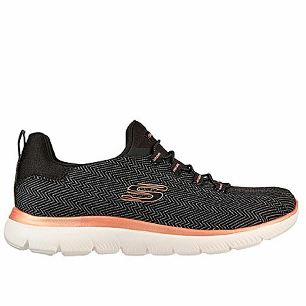 የሴቶች ሩጫ ጫማ Skechers ጥቁር