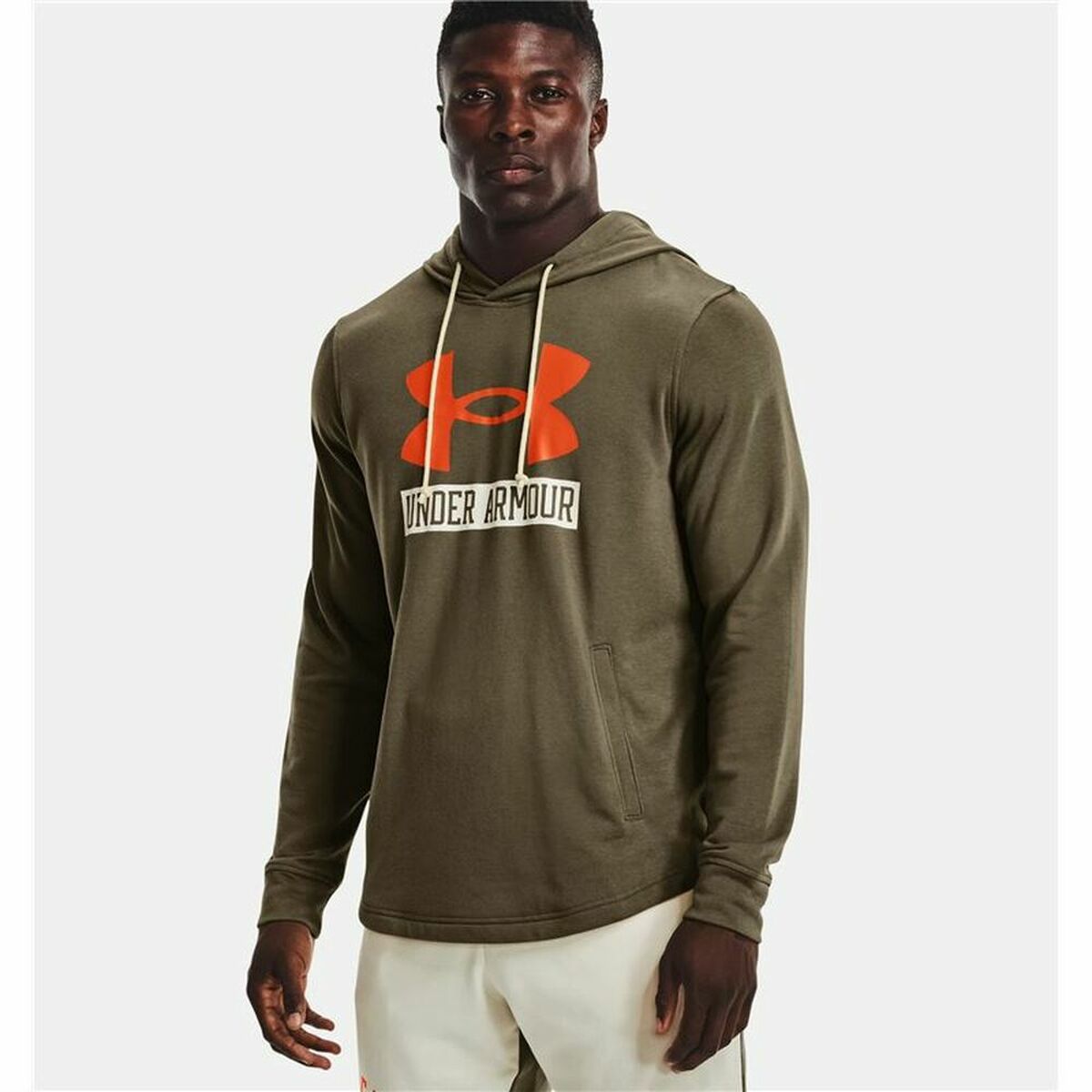 Miesten huppari Under Armour  Hoodie  Khaki