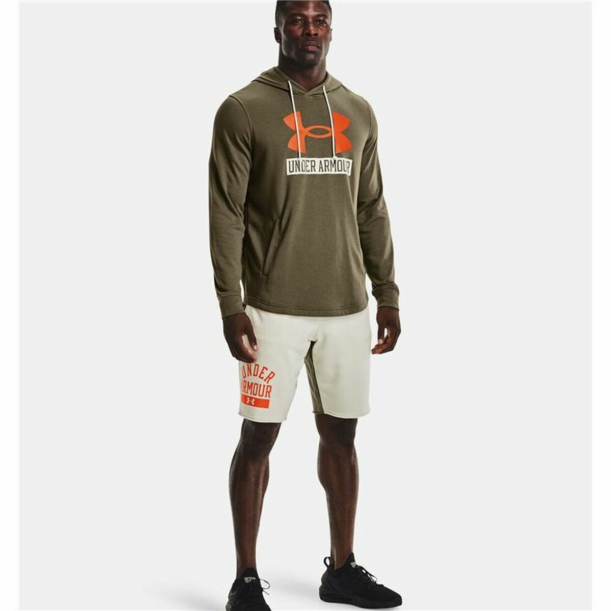 Miesten huppari Under Armour  Hoodie  Khaki