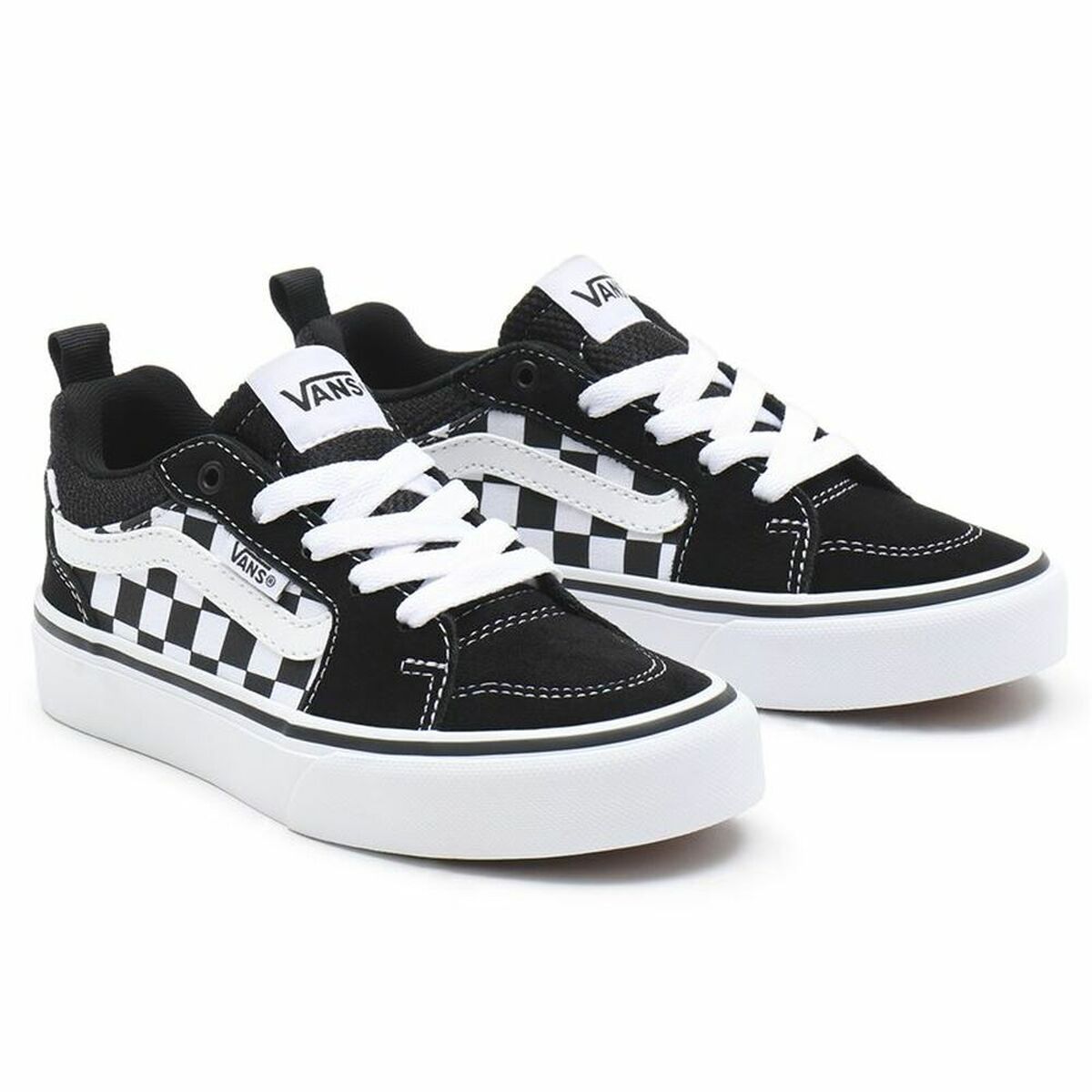 Rennot kävelykengät Vans Filmore YT Checkerboard Musta