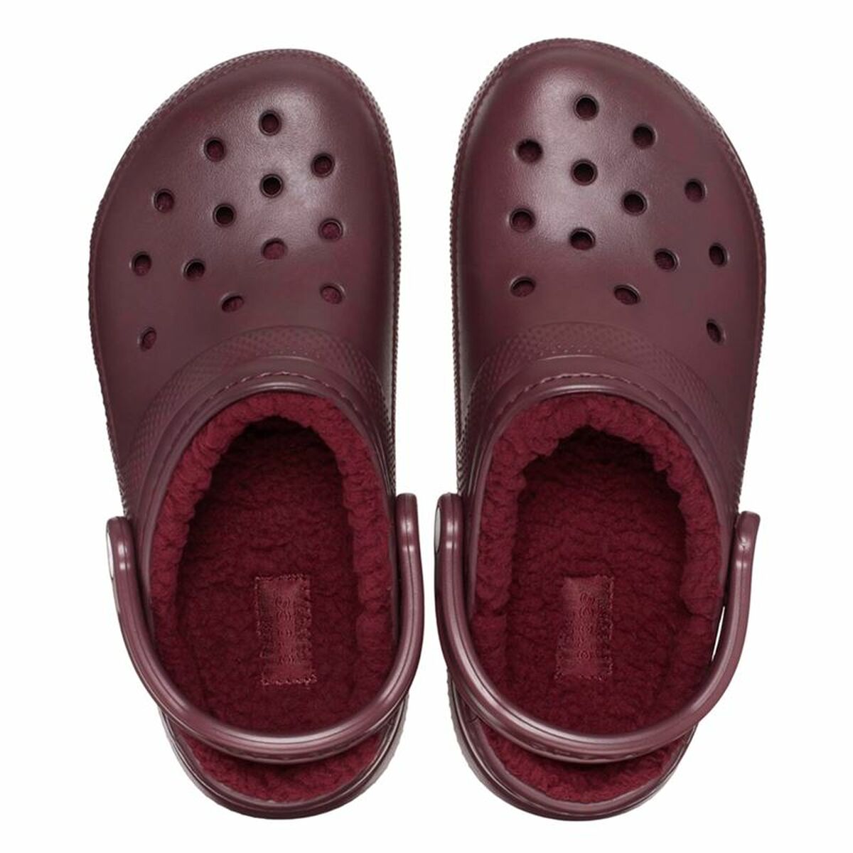 Clogs Crocs ክላሲክ የተሰለፈ Fuchsia