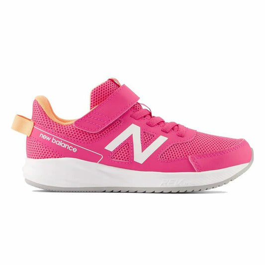 Lasten urheilukengät New Balance 570v3 Tumma pinkki