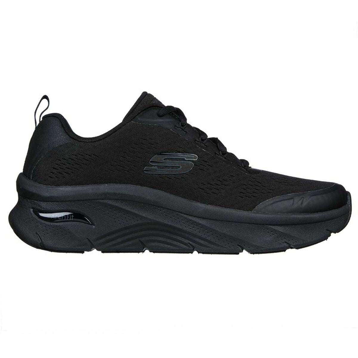 Miesten lenkkitossut Skechers Arch Fit D'Lux Musta