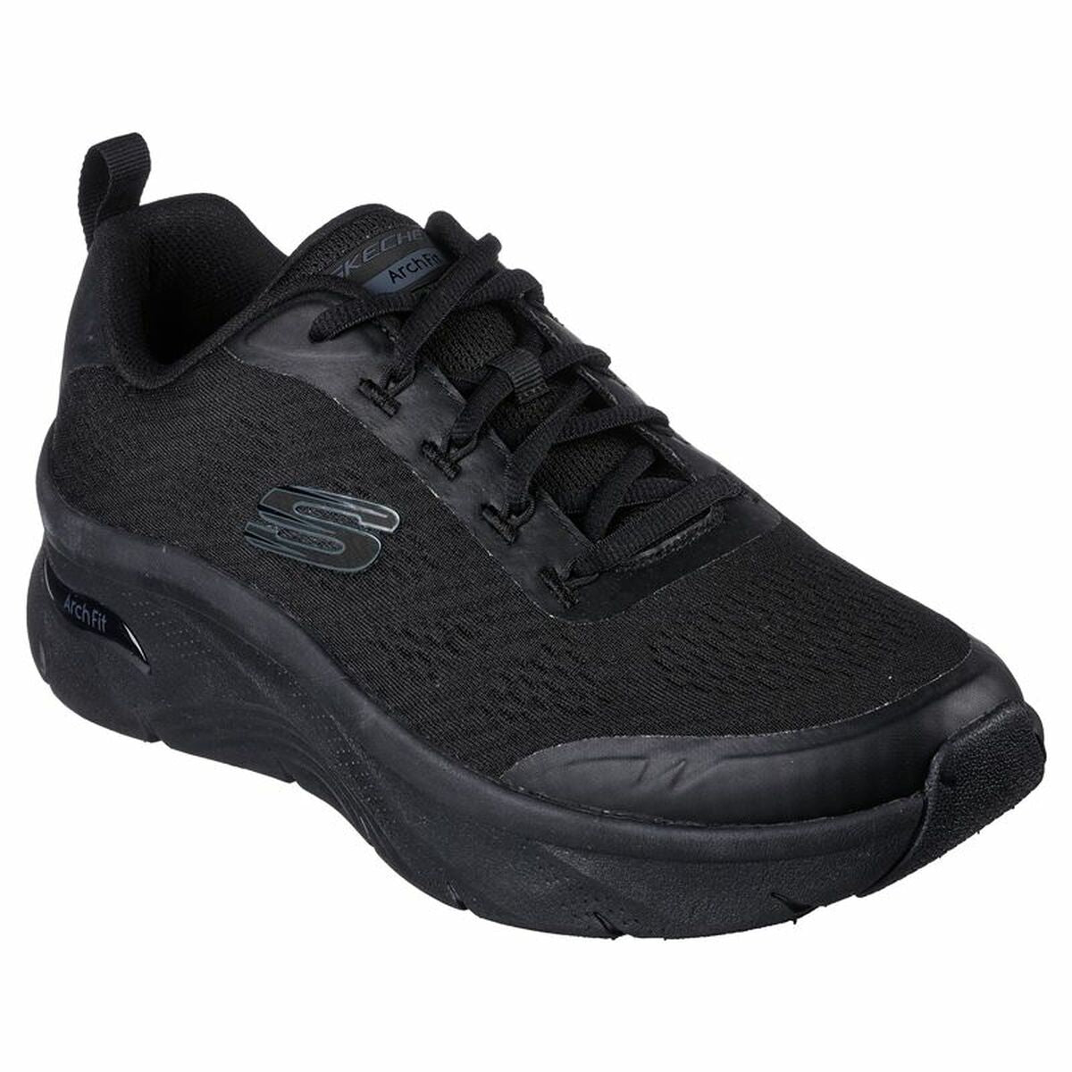 Miesten lenkkitossut Skechers Arch Fit D'Lux Musta