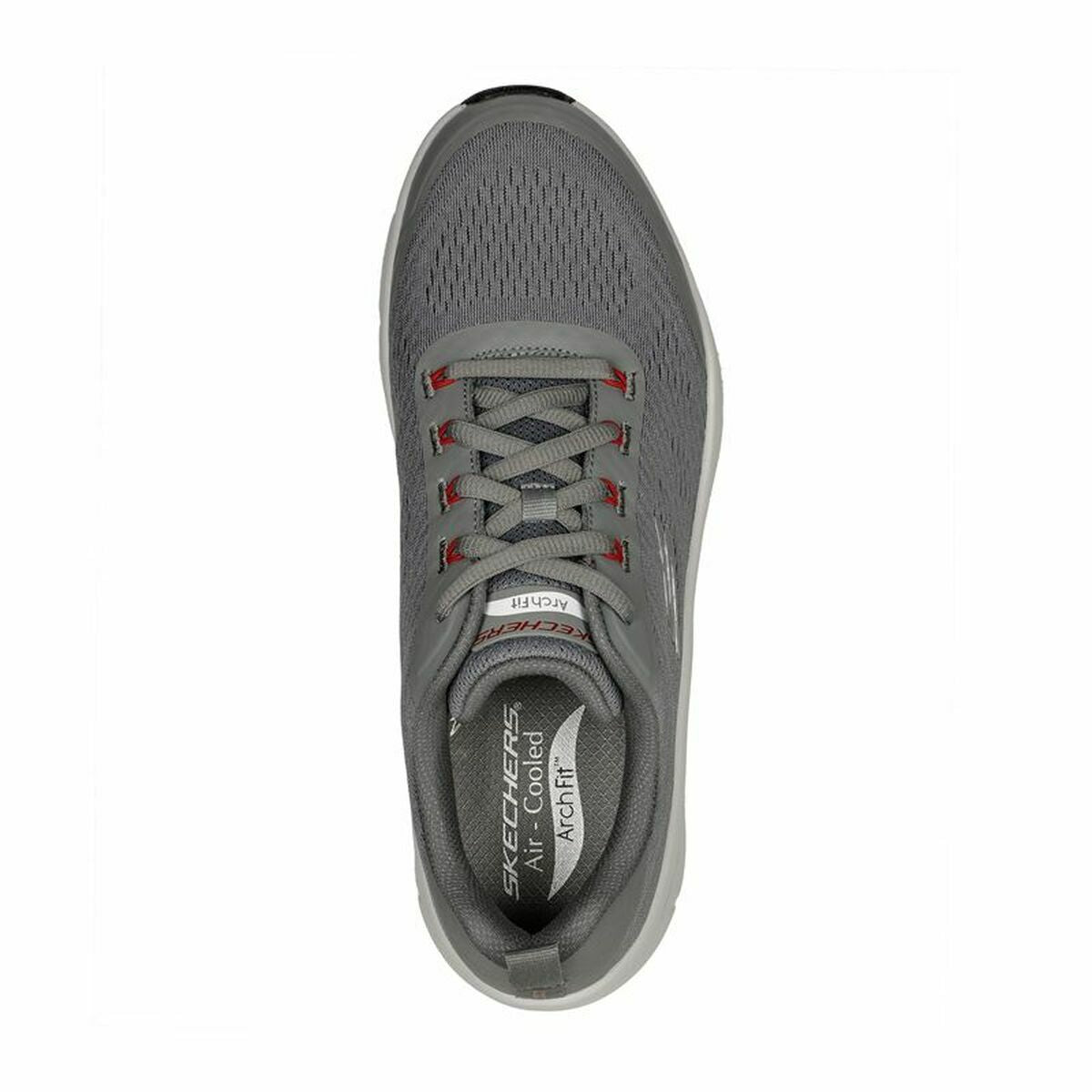 Miesten lenkkitossut Skechers Relaxed Fit: Arch Fit D'Lux Harmaa