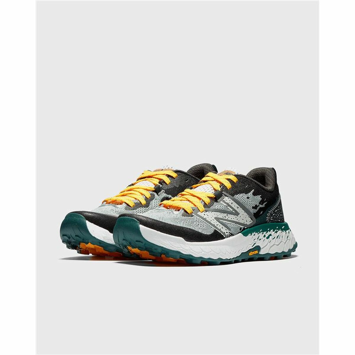 Aikuisten juoksukengät New Balance Fresh Foam X Hierro V7 Driftwood Harmaa Musta Miehet