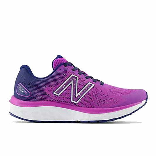 Aikuisten juoksukengät New Balance Fresh Foam 680v7 Purppura Nainen