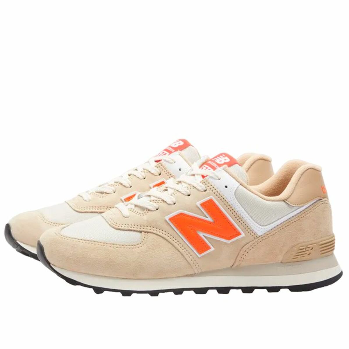 Miesten lenkkitossut New Balance 574 Vaaleanruskea