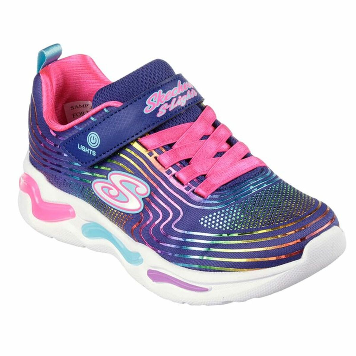 Lasten urheilukengät Skechers Wavy Beams Sininen