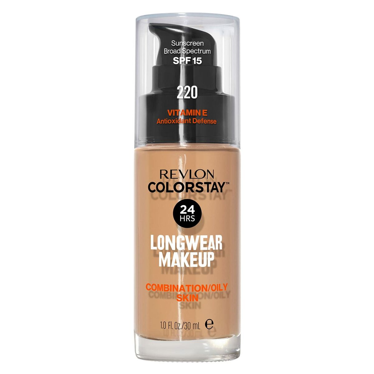 Nestemäinen meikin pohjustusaine Revlon Colorstay Nº 220 Natural Beige Spf 15 30 ml