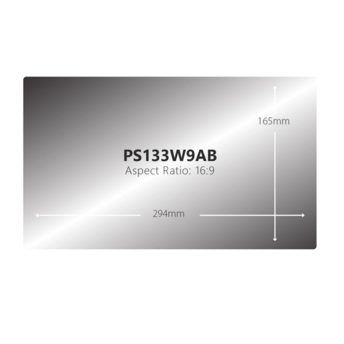 Näytönsuoja V7 PS133W9AB 13,3"