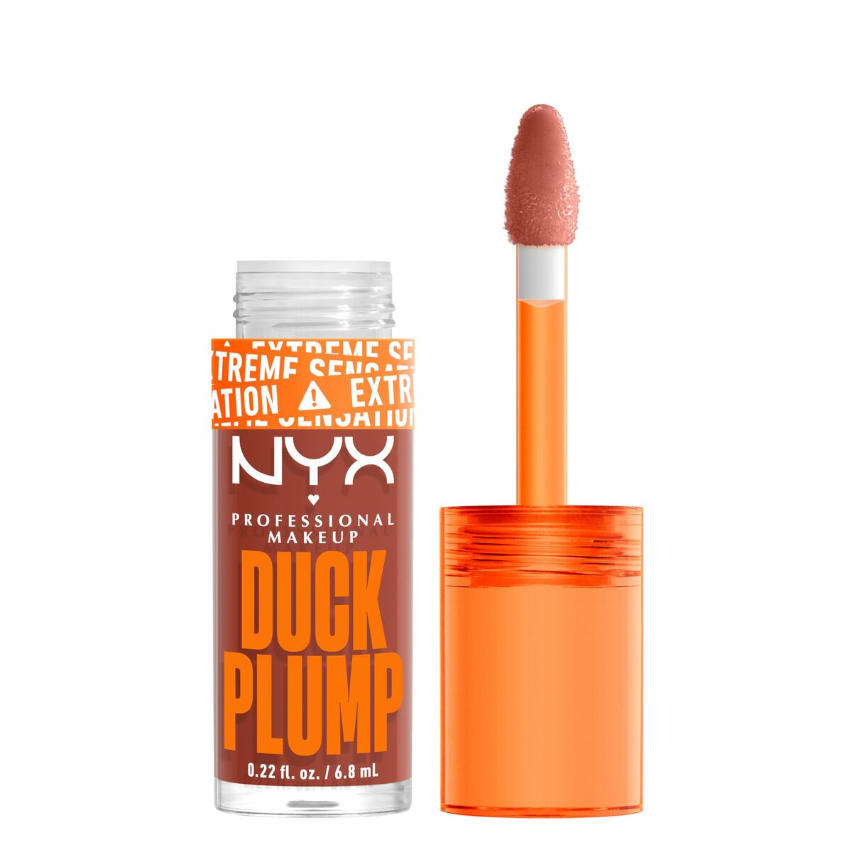 Huulikiilto NYX Duck Plump Brown of applause 6,8 ml