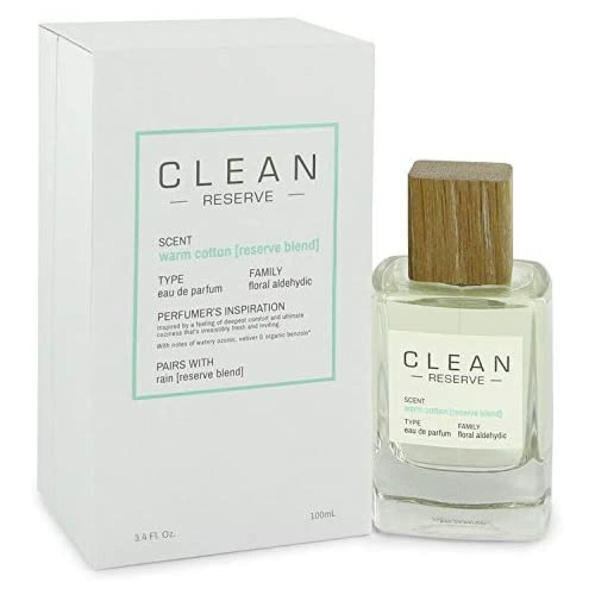 Unisex parfyymi Clean Clean Warm Cotton EDP 100 ml