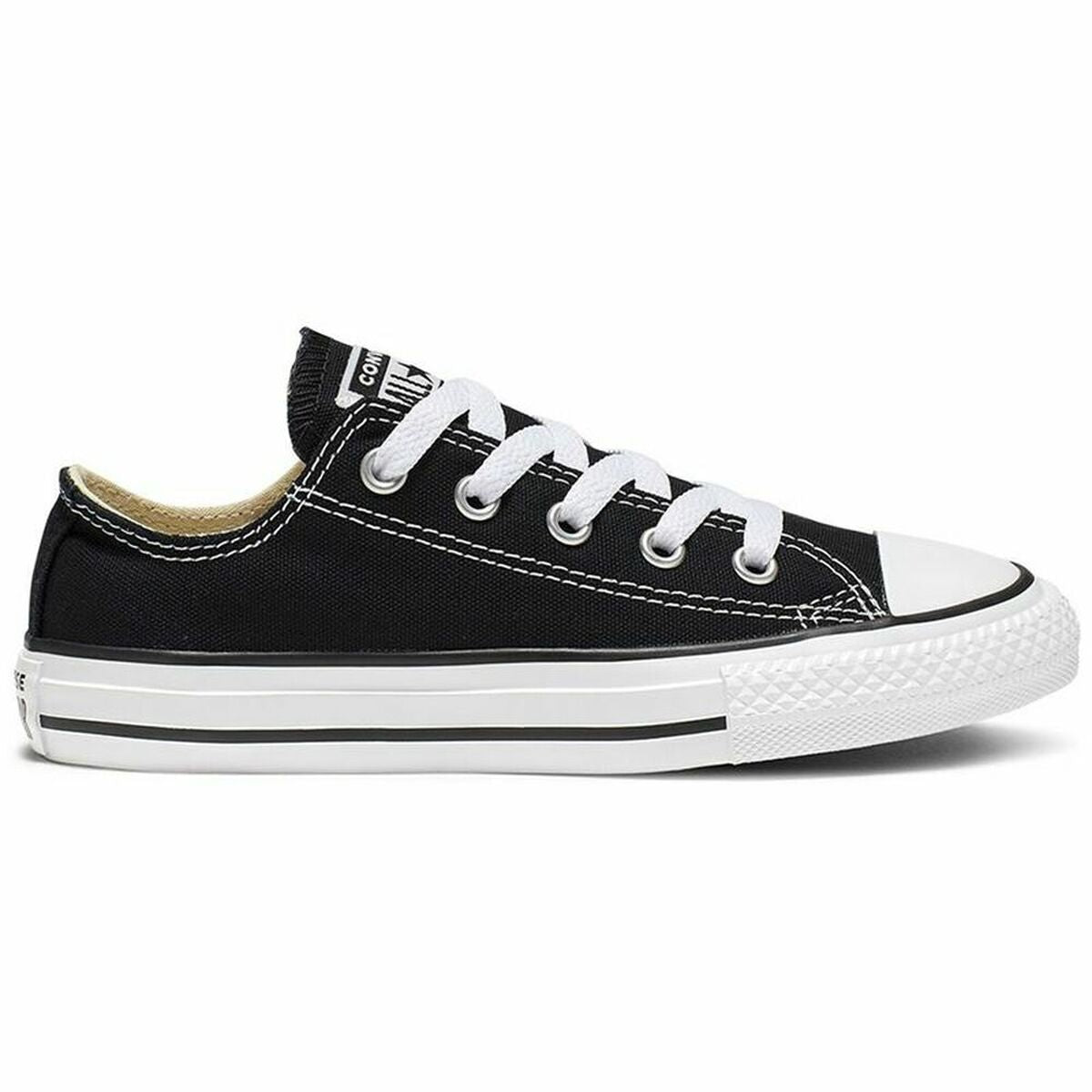 Lasten rennot kävelykengät Converse All Star Classic Low Musta