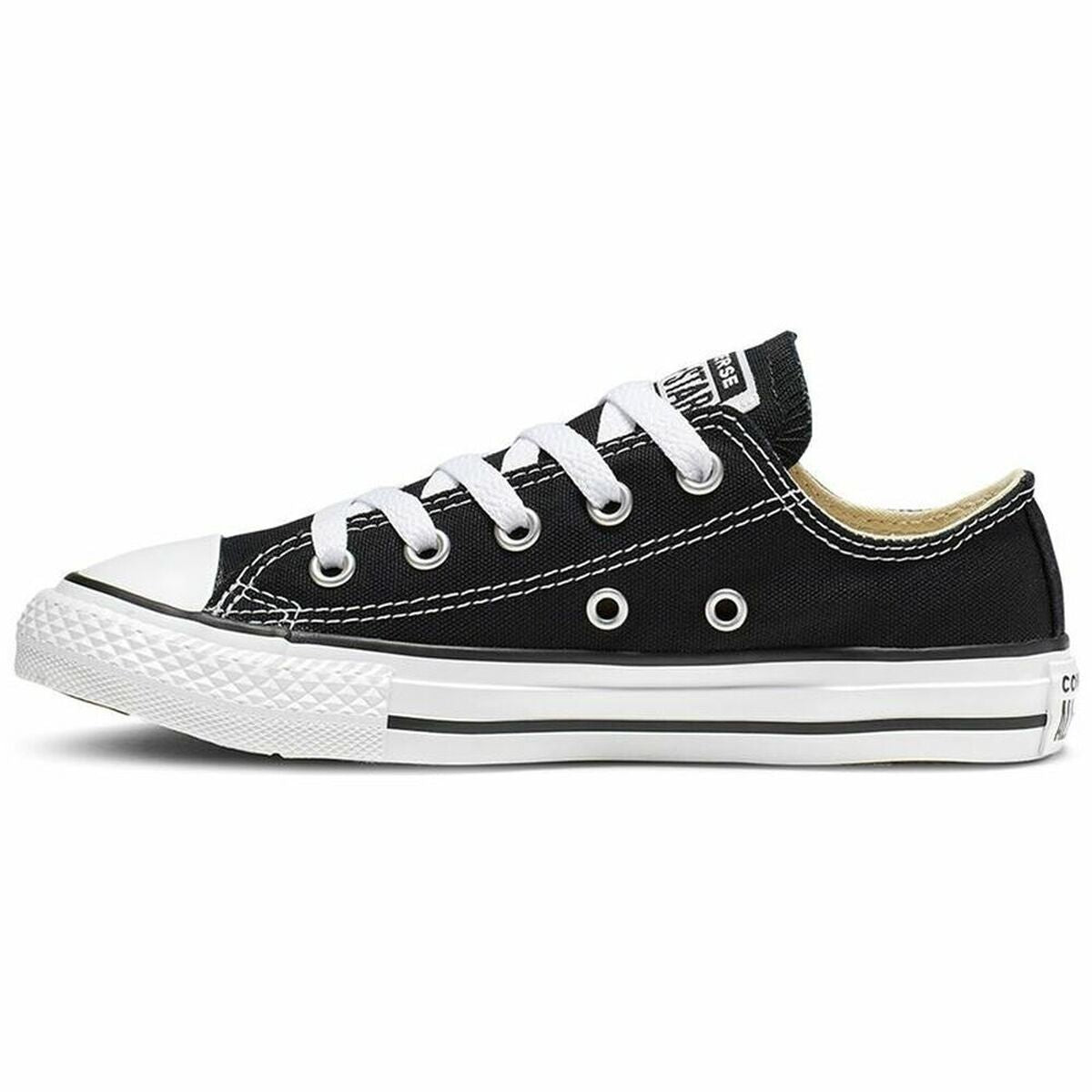 Lasten rennot kävelykengät Converse All Star Classic Low Musta