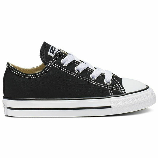 Lasten rennot kävelykengät Converse All Star Classic Low Musta