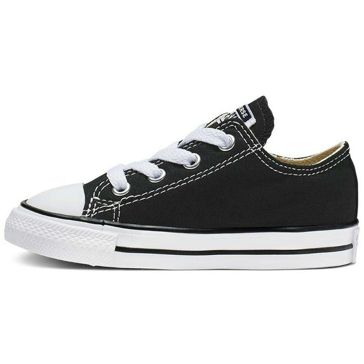 Lasten rennot kävelykengät Converse All Star Classic Low Musta