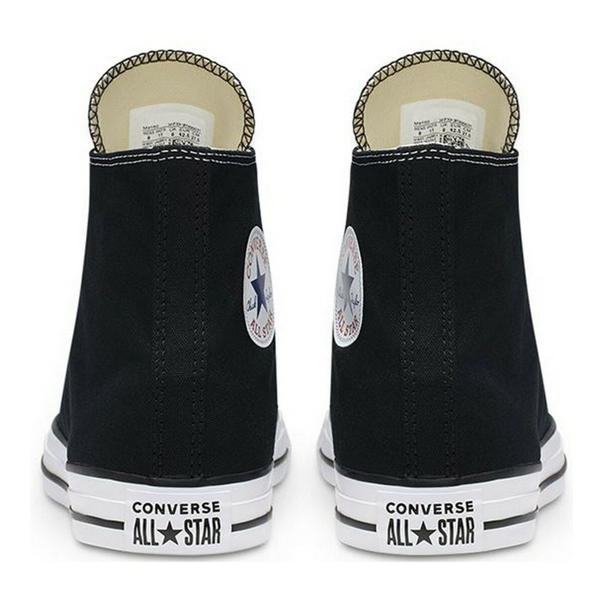 Miesten rennot kävelykengät Converse Chuck Taylor All Star High Top Musta