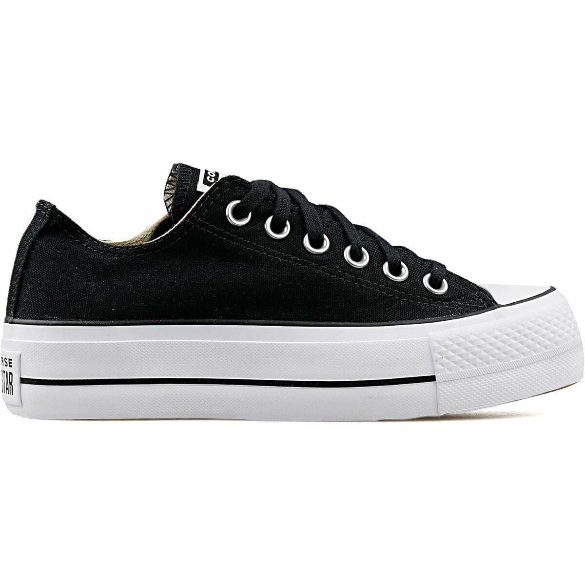 Naisten rennot kävelykengät Converse ALL STAR LIFT Musta 36.5