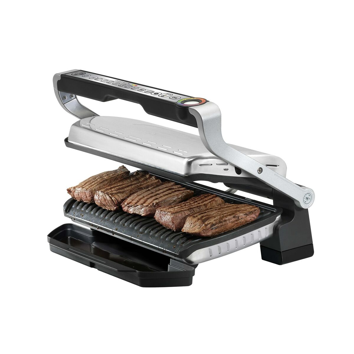 Sähkögrilli Tefal Grill GC722D34 OptiGrill+ XL| inox 2000 W