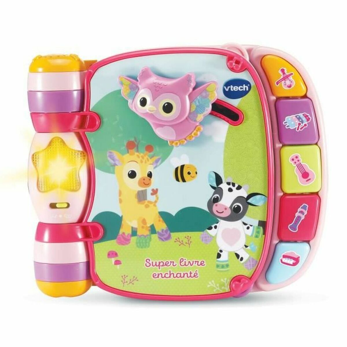 Lasten interaktiivinen kirja Vtech Baby Super Enchanted Book of Baby Kitties