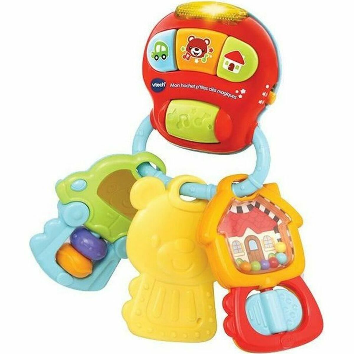 Soiva lelu Vtech Baby My Magic P'tites Key Rattle 1 Kappaletta