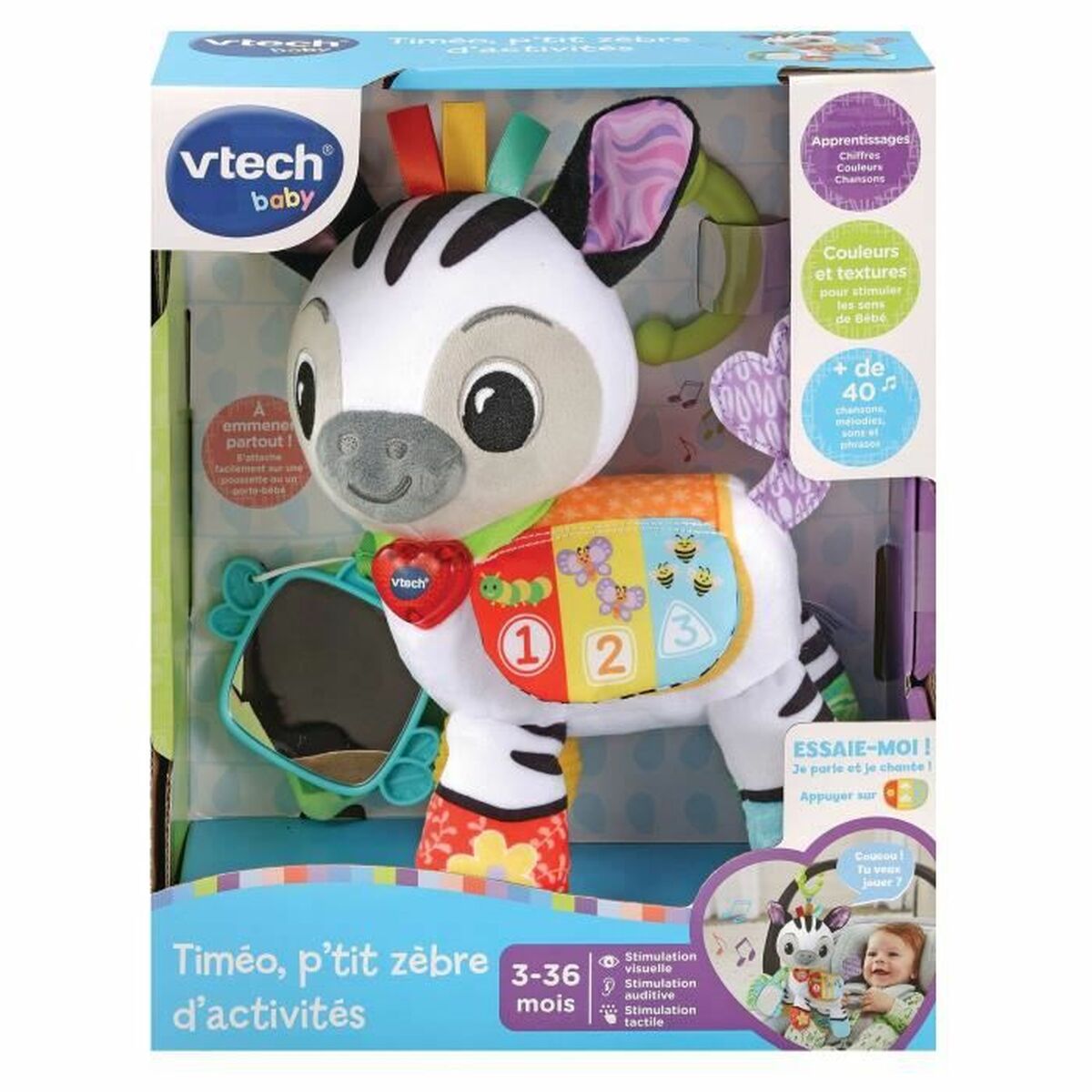 Vauvojen interaktiivinen lelu Vtech Baby Timéo