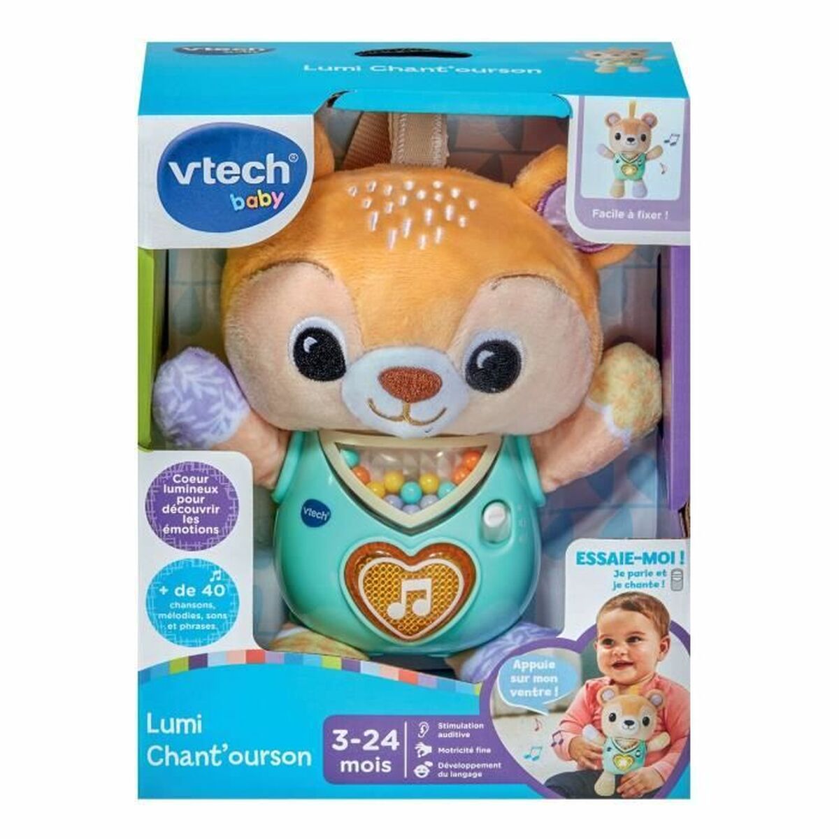 Opetuspeli Vtech Baby Lumi Chant´ourson (FR)