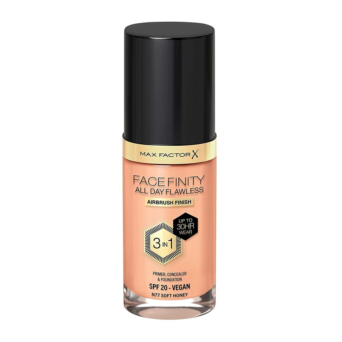 Pohjameikkivoide Max Factor Facefinity Nº 77 Soft honey 30 ml