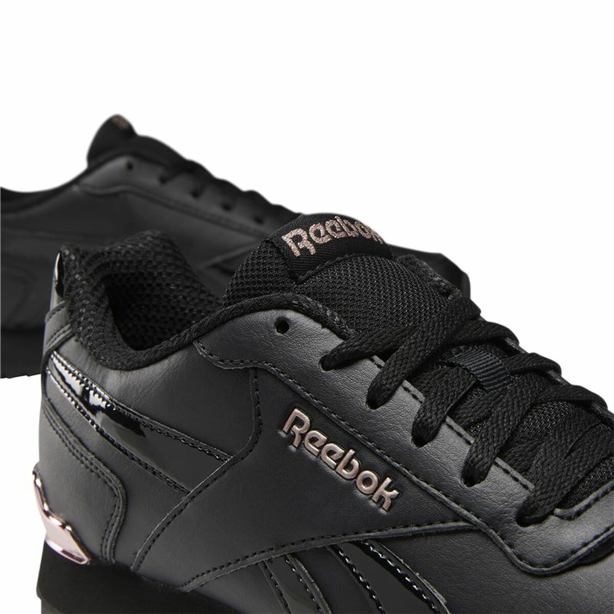 የሴቶች ተራ የእግር ጉዞ ጫማዎች Reebok Royal Glide Ripple ክሊፕ ጥቁር