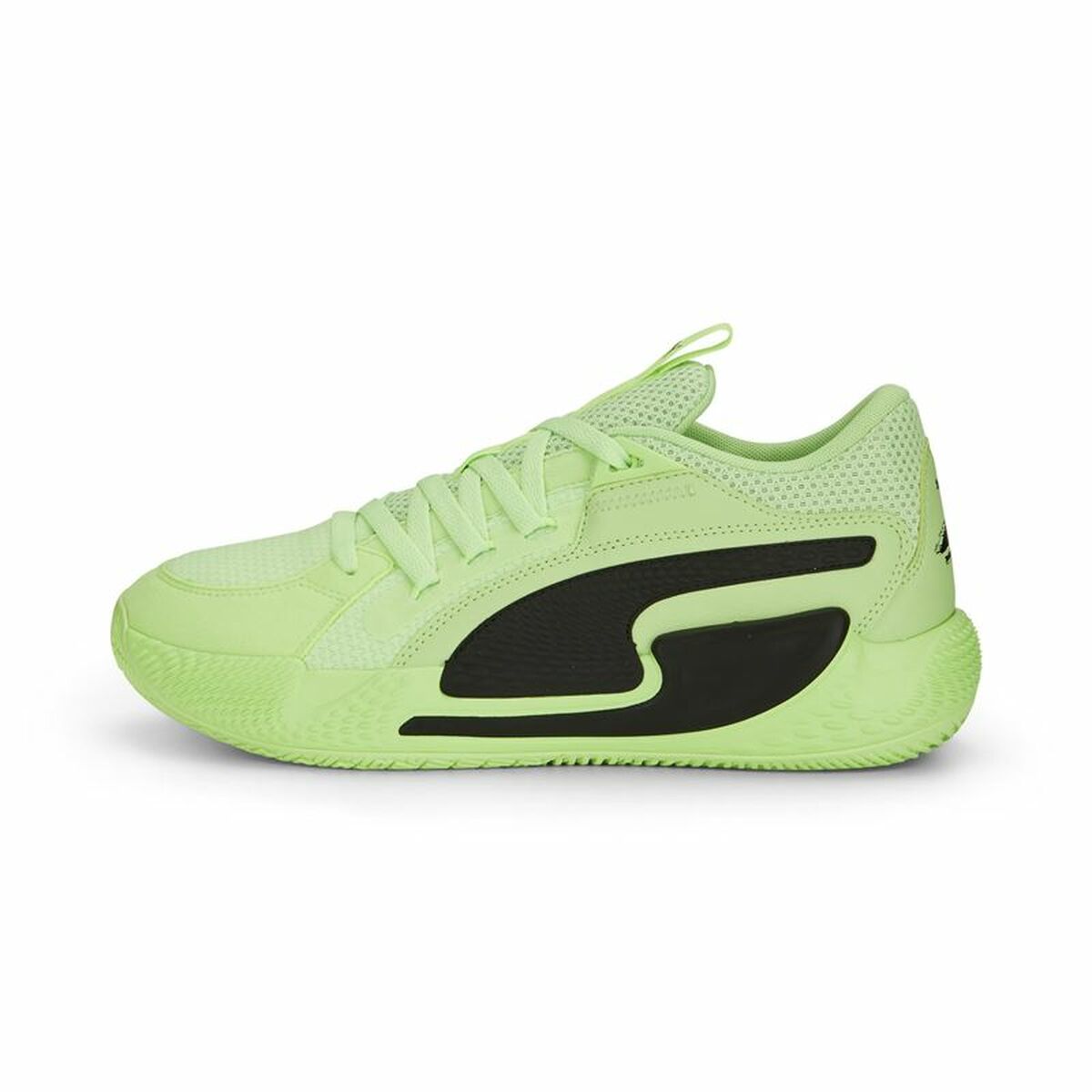 Aikuisten koripallokengät Puma Court Rider Chaos Lime väri