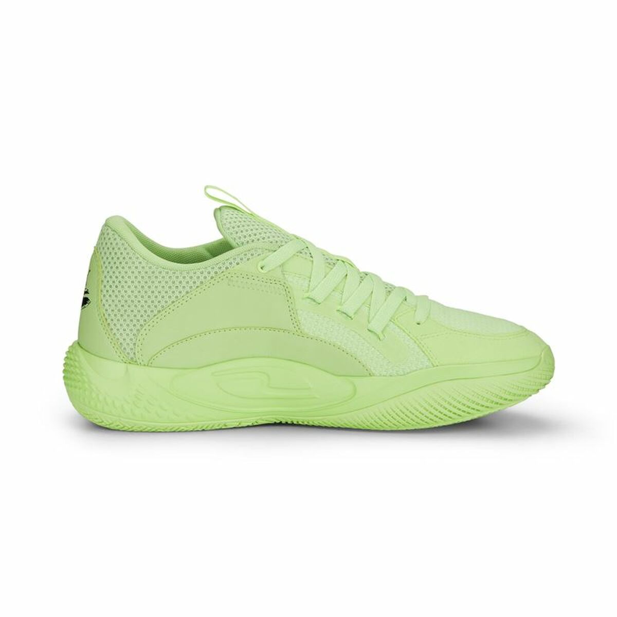 Aikuisten koripallokengät Puma Court Rider Chaos Lime väri