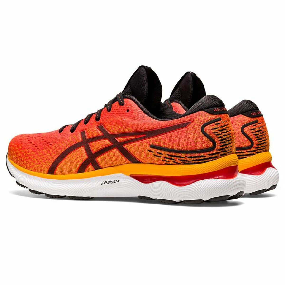 Aikuisten juoksukengät Asics Gel-Nimbus 24 Oranssi