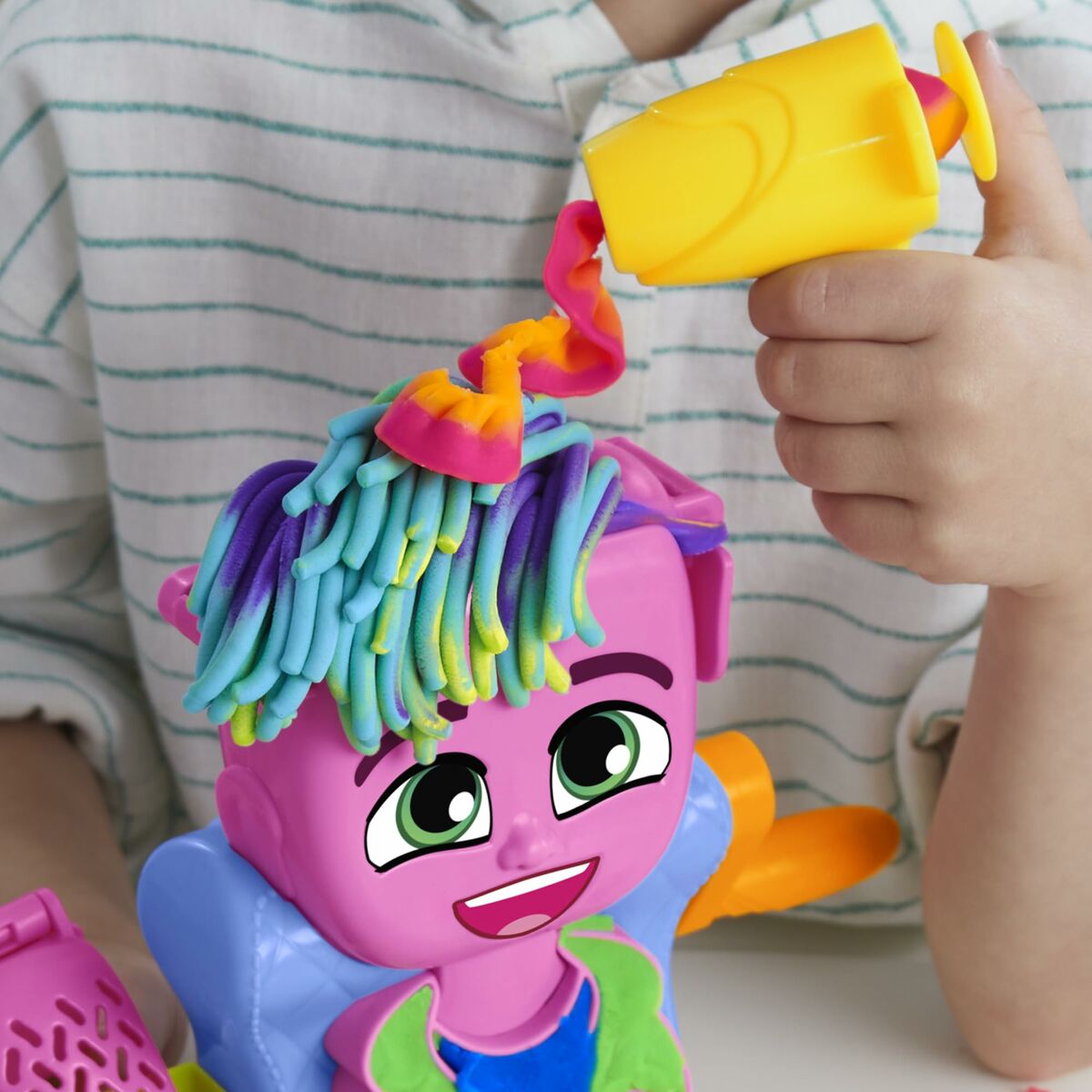 Muovailuvahapeli Hasbro Playdoh Lisätarvikkeet 6 purkkia Hiukset