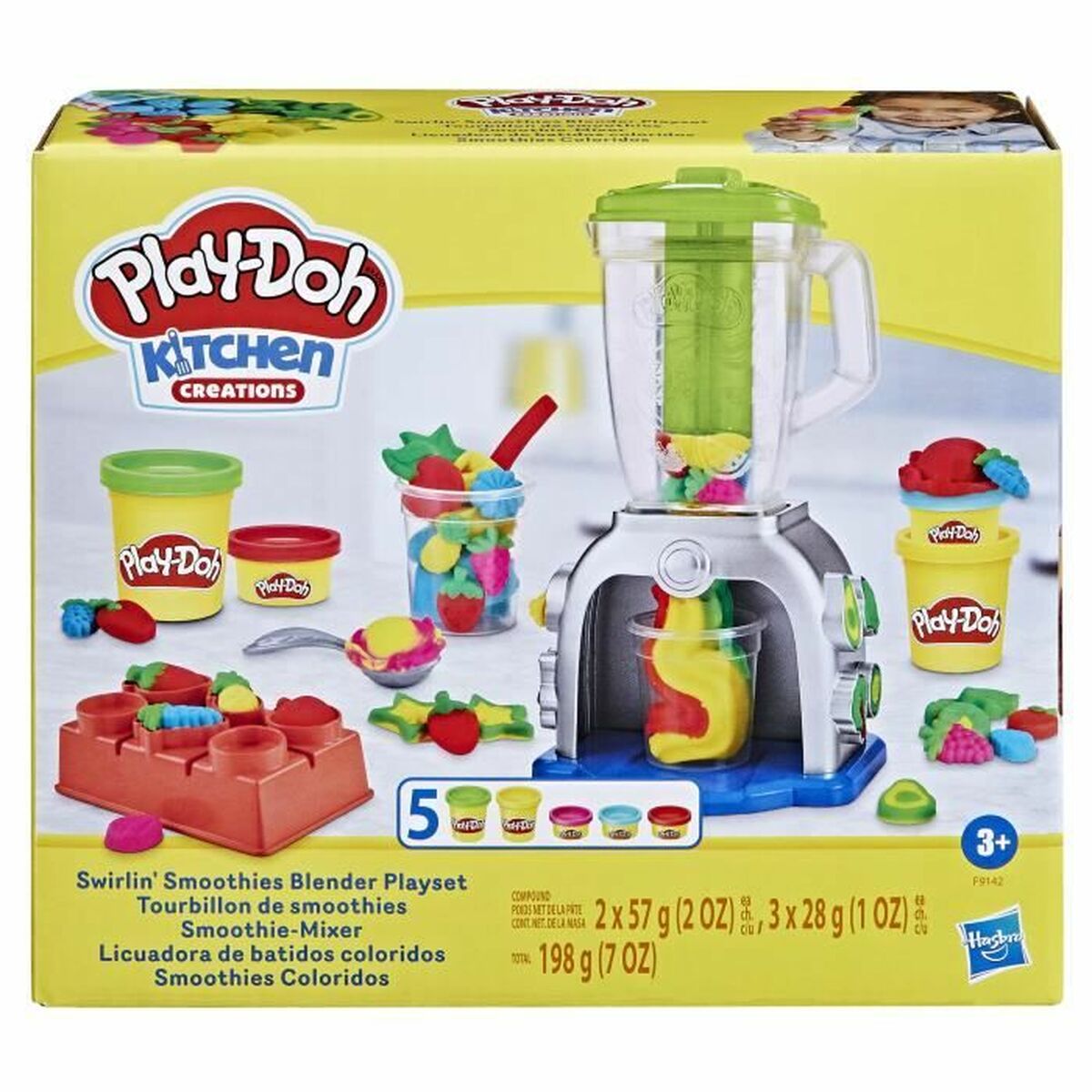 Muovailuvahapeli Play-Doh Kitchen Vihreä