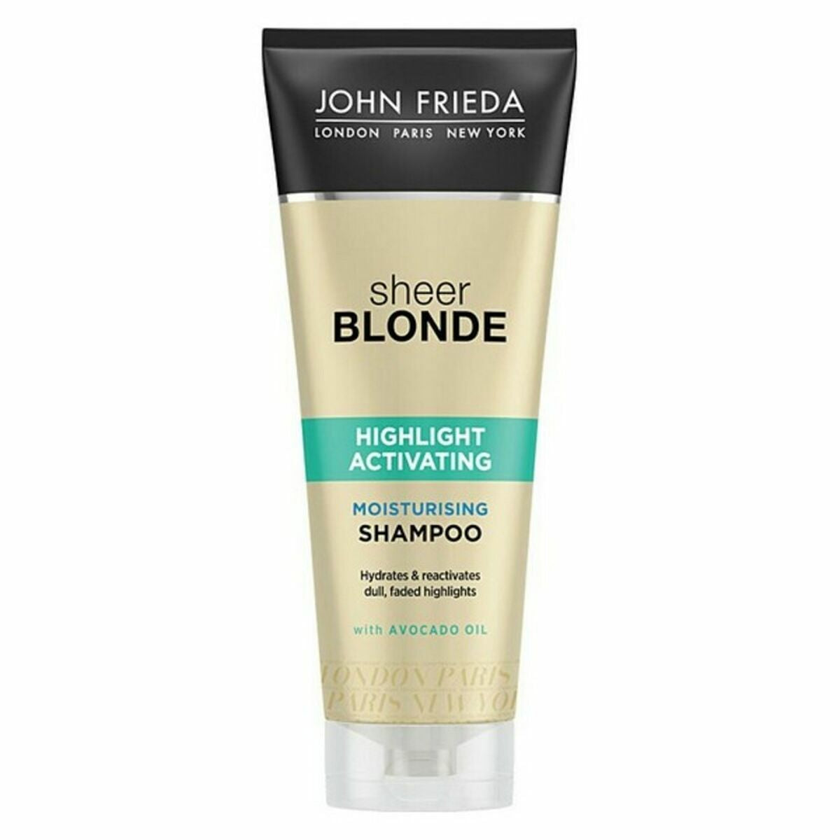 Kosteuttava shampoo Sheer Blonde John Frieda (250 ml)