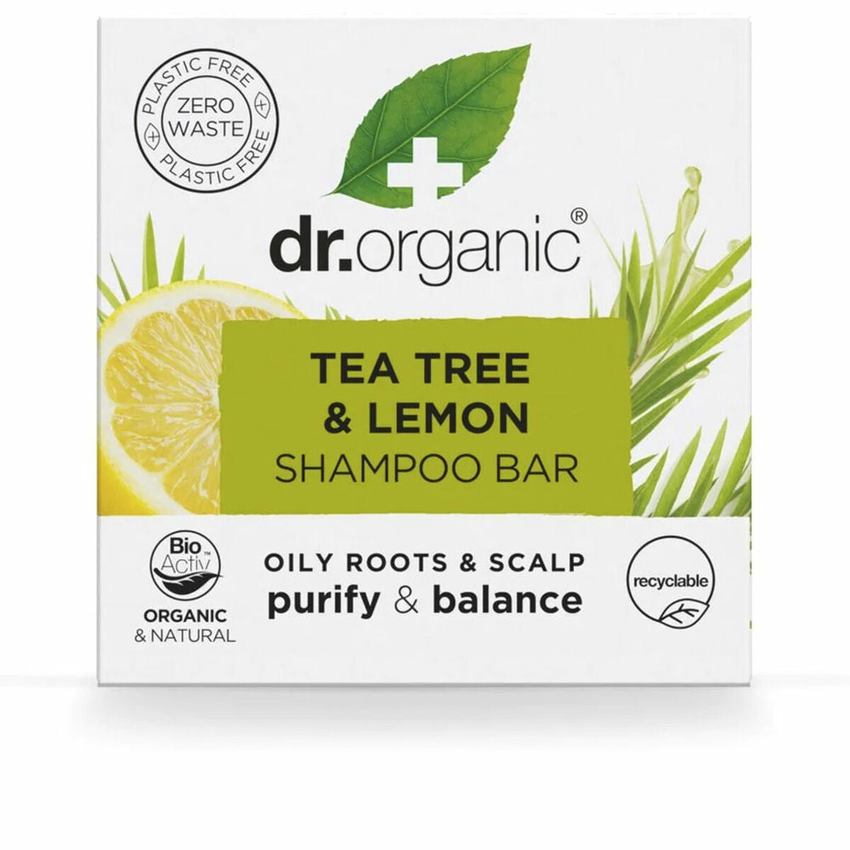 Palashampoo Dr.Organic Tea Tree and Lemon 75 g