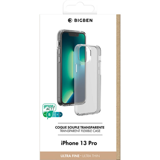 Puhelinsuoja BigBen Connected SILITRANSIP1361P Läpinäkyvä Apple iPhone 13 Pro