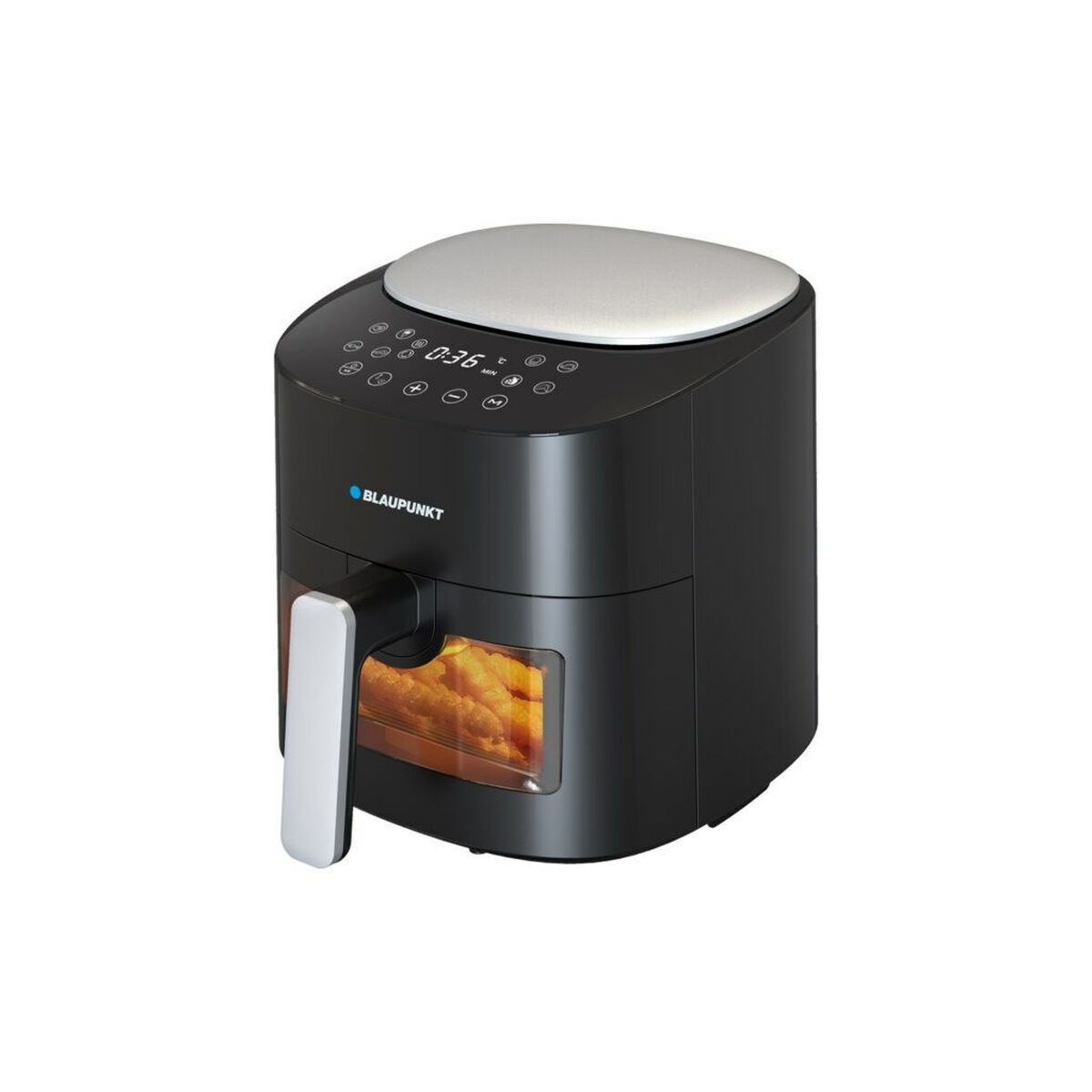 Airfryer Blaupunkt AGDBLEC008 Musta Hopeinen 1300 W 3,7 L