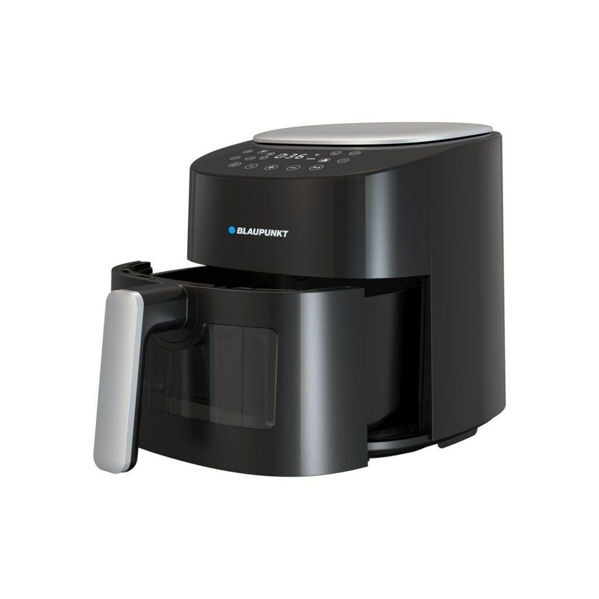 Airfryer Blaupunkt AGDBLEC008 Musta Hopeinen 1300 W 3,7 L