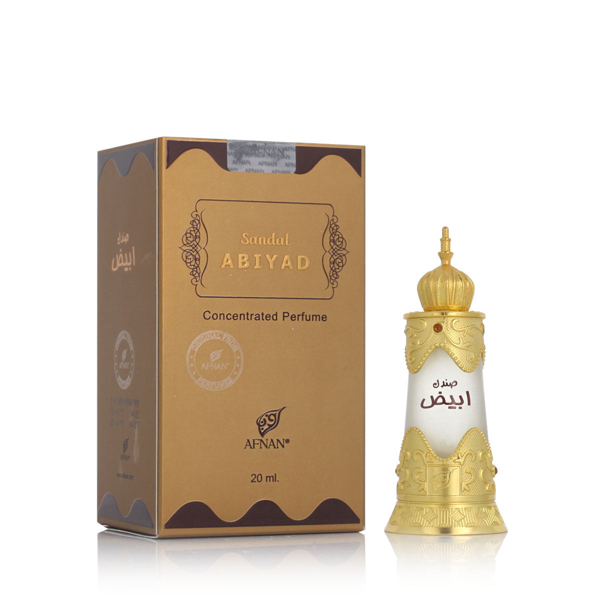 Tuoksuöljy Afnan Abiyad Sandal (20 ml)