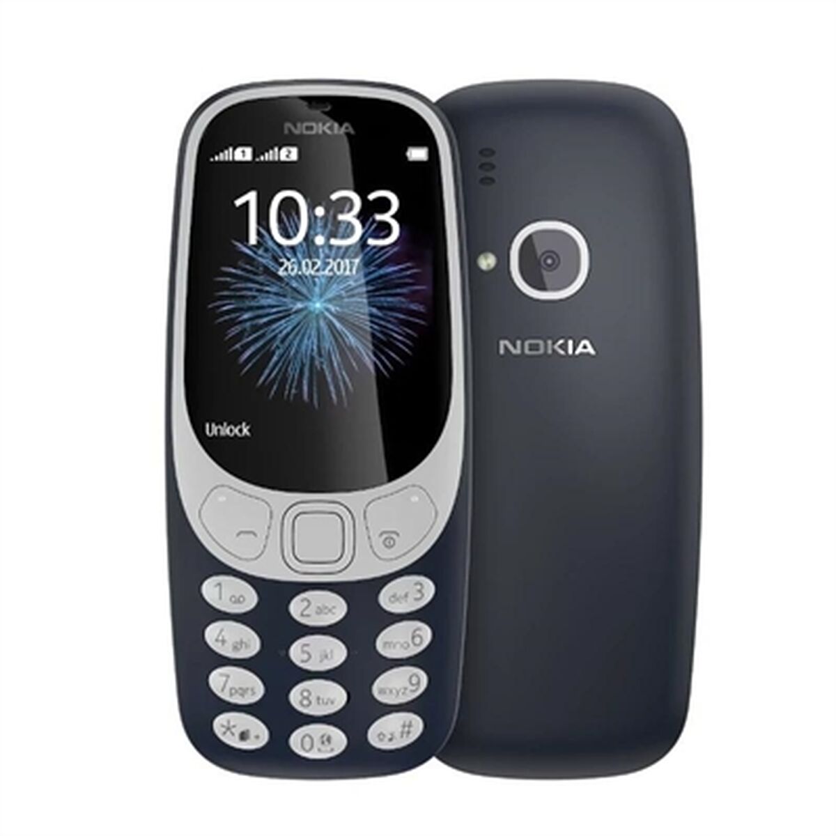 Matkapuhelin senioreille Nokia 3310 2,4" Sininen Blue 16 GB RAM