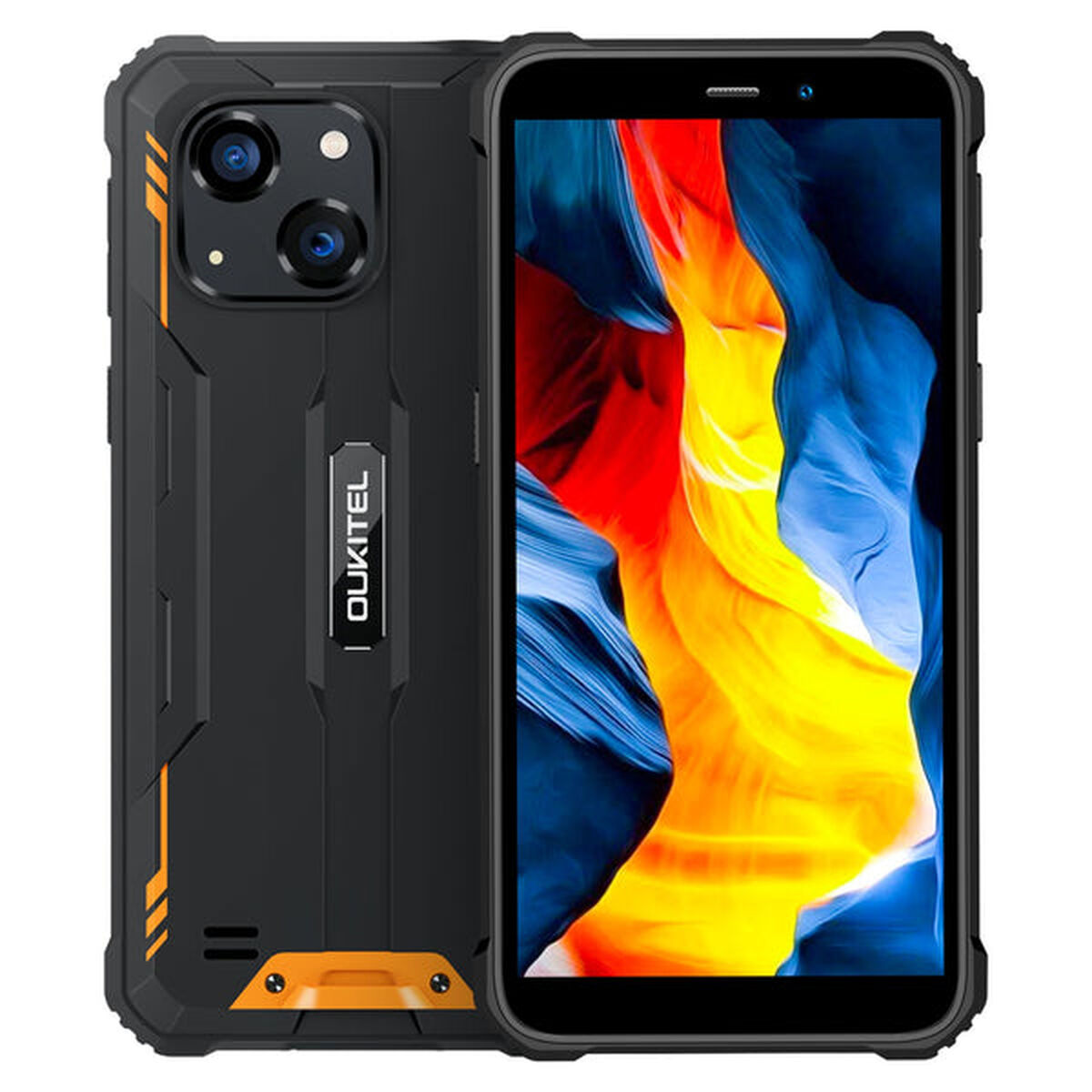 Älypuhelimet Oukitel WP32-OE/OL 5,93" Unisoc 4 GB RAM 128 GB Musta/Oranssi