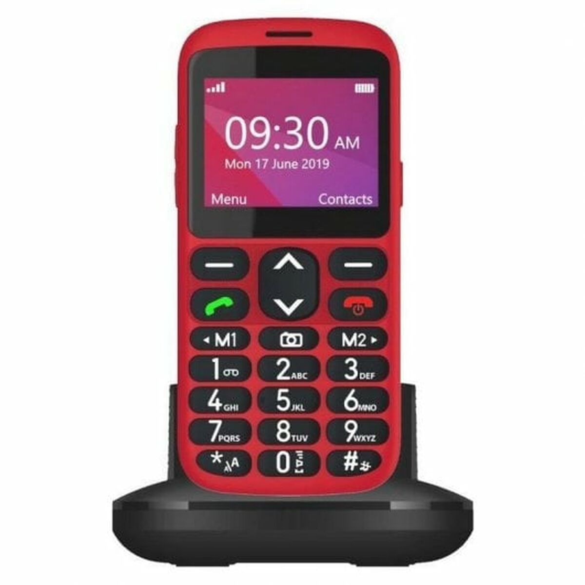 Matkapuhelin Telefunken TF-GSM-520-CAR-RD Punainen 64 GB RAM