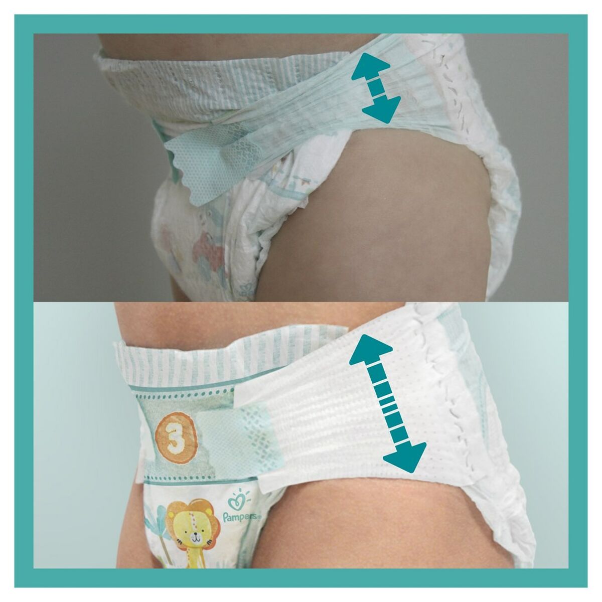 Disposable nappies Pampers S3 3